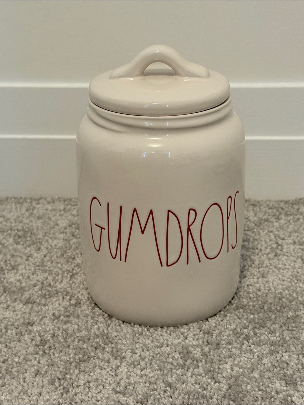 Rae Dunn Gumdrops Ceramic Canister